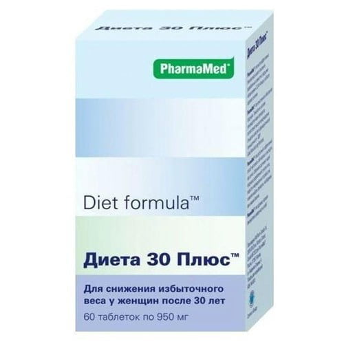 Diet formula Диета 30 Плюс 60 таблеток