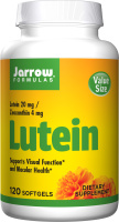Лютеин (Lutein) 20 мг, Jarrow Formulas, 120 гелевых капсул