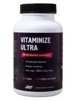 Ультра Витаминно-минеральный комплекс (Vitaminize Ultra), Protein Company, 120 капсул