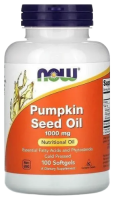 Масло из тыквенных семян Нау Фудс (Pumpkin Seed Oil Now Foods), 100 капсул