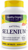 Селен (Selenium) 200 мкг, Healthy Origins, 180 таблеток