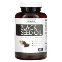 Масло черного тмина (Black Seed Oil), Healths Harmony, 120 капсул