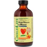 Essentials, Multi Vitamin & Mineral со вкусом манго ChildLife (ЧайлдЛайф), 237 мл