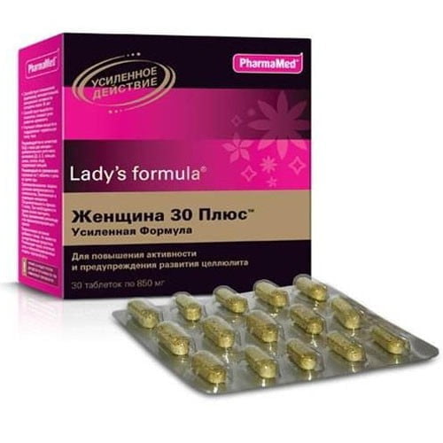 Lady's formula  Женщина 30 Плюс Усиленная Формула 30 таб.