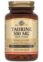Солгар Таурин (Taurine) 500 мг, 50 капсул