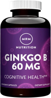 Гинкго Билоба (Ginkgo B), 60 мг, MRM Nutrition, 120 веганских капсул