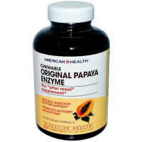 Оригинальные Ферменты Папайи (Original Papaya Enzyme), American Health, 600 жевательных таблеток