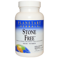 Для поддержки почек и желчного пузыря (Stone Free) 820 мг, Planetary Herbals, 90 таблеток