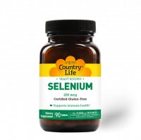 Селениум (Selenium) 200 mcg Country Life 90 таблеток