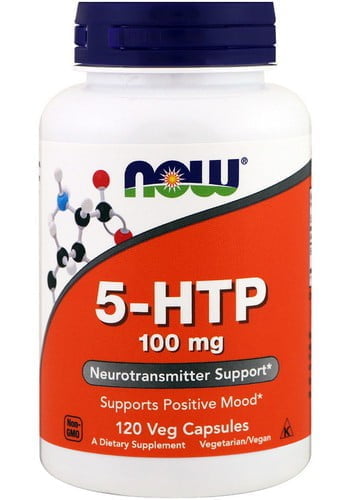  Витамин 5-HTP Нау Фудс ( Vitamin5-HTP Now Foods), 100 мг, 120 капсул