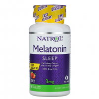 Melatonin Natrol FD 3 mg (Мелатонин Натрол FD 3 мг), 90 таблеток