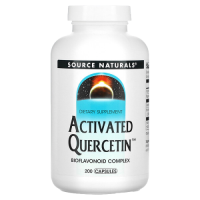 Активированный кверцетин (Activated Quercetin), Source Naturals, 200 капсул