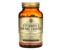 Натуральный витамин E, 268 мг (400 МЕ), 100 капсул