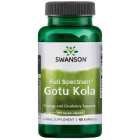 Готу Кола (Gotu Kola) 435 мг, Swanson, 60 капсул