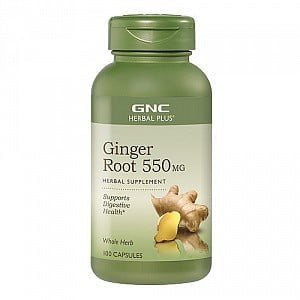 GNC ginger root - имбирь в капсулах