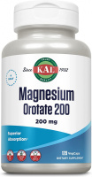 Оротат Магния (Magnesium Orotate), 200 мг, KAL, 120 вегетарианских капсул