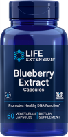 Экстракт черники (Blueberry Extract) Life Extension, 60 вегетерианских капсул