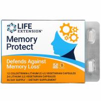 Литий (Memory Protect) Life Extension, 36 вегетарианских капсул