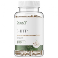 5-гидрокситриптофан (5-HTP), 100 мг, OstroVit, 180 вегетарианских капсул