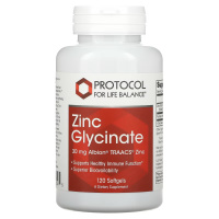 Глицинат Цинка (Глицинат Цинка), 30 мг, Protocol for Life Balance
