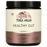 Добавка для нормализации функций желудочно-кишечного тракта (Healthy Gut) вкус ягод, Terra Origin, 243 грамма (8,57 унции)