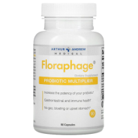 Floraphage, Probiotic Multiplier (Флорафаг, мультипликатор пробиотиков), Arthur Andrew Medical, 90 капсул