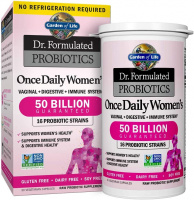 Ежедневные пробиотики для женщин (Probiotics Once Daily Women's), Garden of Life, 30 вегетарианских капсул