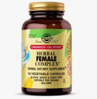 Натуральный растительный комплекс для женщин Солгар (Herbal Female Complex Solgar) - 50 капсул