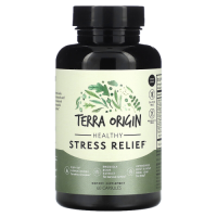 Здоровое снятие стресса (Healthy Stress Relief), Terra Origin, 60 капсул