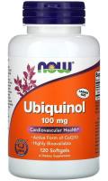 Убихинол Нау Фудс (Ubiquinol Now Foods), 100 мг, 120 гелевых капсул