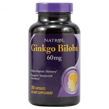 Ginkgo Biloba 60 mg 200 caps