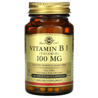 Витамин В1 - Тиамин Солгар (Vitamin B1 - Thiamin Solgar) - 100 мг - 100 капсул