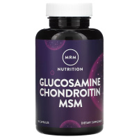 Глюкозамин с Хондроитином и МСМ (Glucosamine Chondroitin MSM), MRM Nutrition, 90 капсул