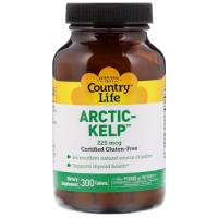  Arctic-Kelp 225 mcg - Йод (Country Life) 300 таблеток