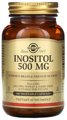 Инозитол, 500 мг, 100 капсул