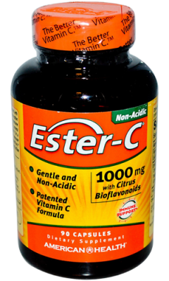 Эстер-C (Ester-C), 1000 мг, 90 капсул