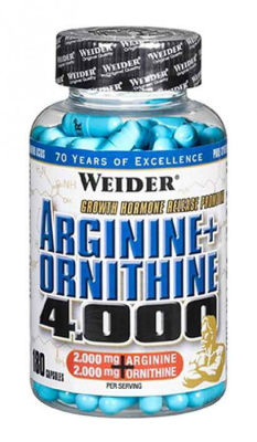 Weider Arginine + Ornithine (Вейдер Аргинин + Орнитин) 4000