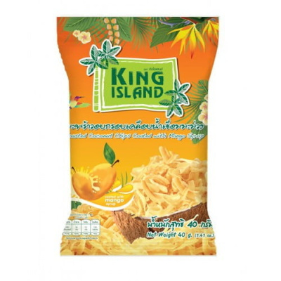 Кокосовые чипсы с манго King Island