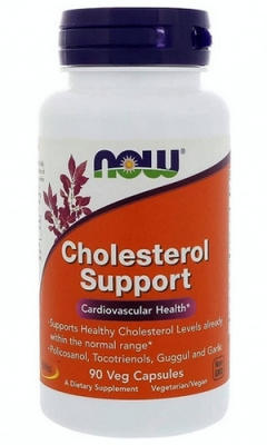 Холестерол саппорт (Cholesterol Support) Now Foods, 90 капсул