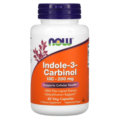 Индол-3-Карбинол (Indole-3-Carbinol), 60 капсул