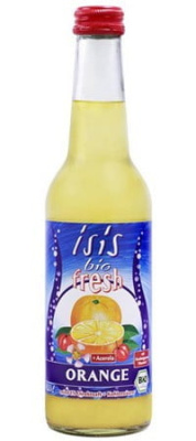 Напиток освежающий газированный Isis Bio "Апельсин - Ацерола" Alce Nero