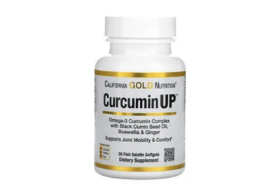 CurcuminUP, комплекс с омега-3 и куркумином, для подвижности и комфорта в работе суставов, 30 капсул