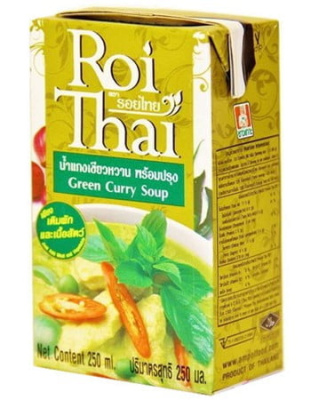 Суп "Зеленый карри" с кокосовым молоком Roi Thai