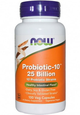 Пробиотик-10 (Probiotic-10), 100 капсул