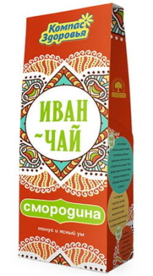 Напиток "Иван-чай со смородиной" Компас здоровья