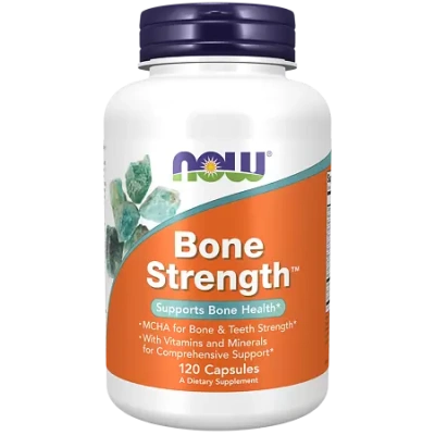 Крепкие кости Нау Фудс (Bone Strength Now Foods), 120 капсул