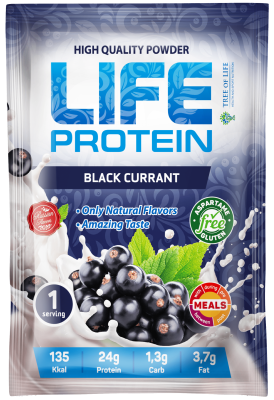 Протеин сывороточный и изолят,  Tree of Life Life Protein, черная смородина, 1 порция, 30 гр