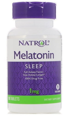 Melatonin 1 mg быстрое высвобождение, 90 таблеток