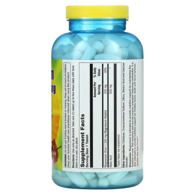 Малат Магния (Magnesium Malate) 1300 мг, Nature's Life, 250 таблеток