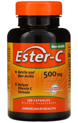 Эстер-C (Ester-C) American Health, 500 мг, 120 капсул